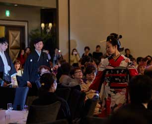 ヘアーワークス　ヘアーショー　日本髪